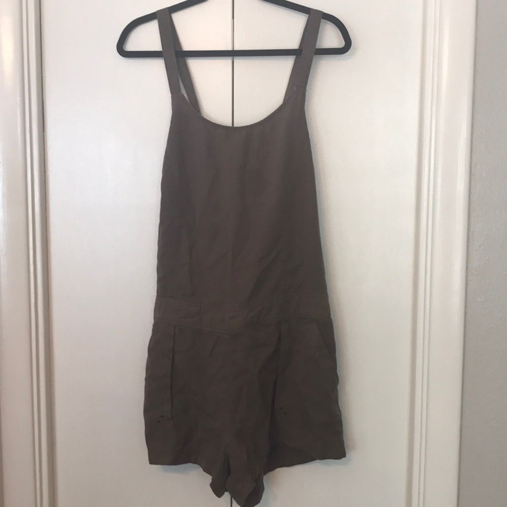 Pam&Gela army green romper
